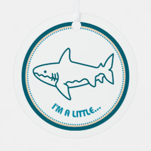 Ik ben een beetje... HAAI! Kerst ornament