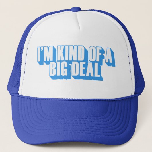 ik ben een beetje heel erg - Gepersonaliseerd Trucker Pet (Voorkant)