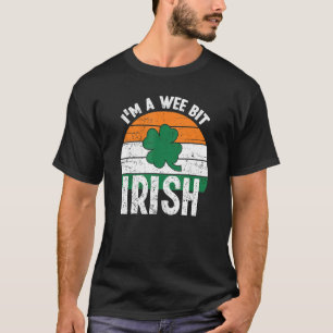 Ik ben een beetje Iers, grappige Sint Patricks Dag T-shirt