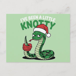 Ik ben een beetje knoestig geweest feestdagenkaart