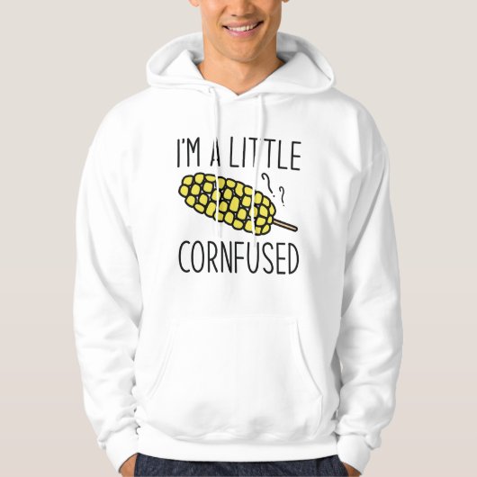 Ik ben een beetje kornfused hoodie (Voorkant)