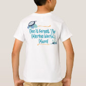 Ik ben een beetje... KRAB! Kinder Rugtas T-shirt (Achterkant)