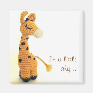 Ik ben een beetje verlegen... magneet