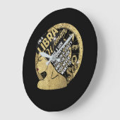 Ik ben een behendige vrouw met drie zijden de stil grote klok (Hoek)