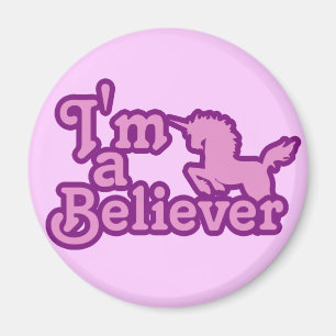 Ik ben een Believer in Unicorns Magneet