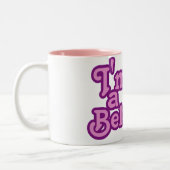 Ik ben een Believer in Unicorns Tweekleurige Koffiemok (Links)