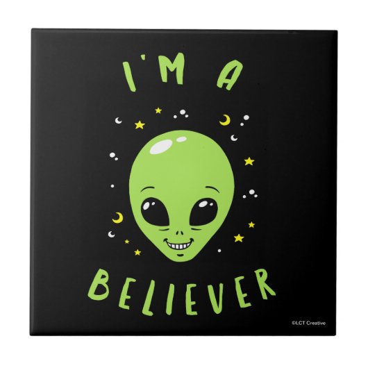 Ik ben een Believer Tegeltje (Voorkant)