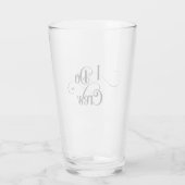 Ik ben een bemanning glas (Achterkant)