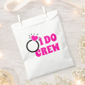 Ik ben een bemanning | Zij doet Bachelorette Bride Bedankzakje (Geknipt)