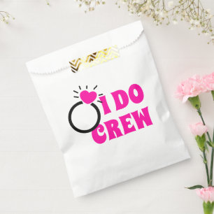 Ik ben een bemanning Zij doet Bachelorette Bride Bedankzakje