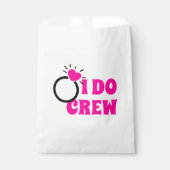 Ik ben een bemanning | Zij doet Bachelorette Bride Bedankzakje (Voorkant)