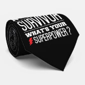 Ik ben een beroerte overlevende. Wat is jouw Super Stropdas (Opgerold)