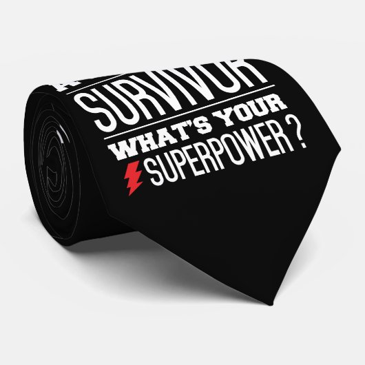 Ik ben een beroerte overlevende. Wat is jouw Super Stropdas (Opgerold)