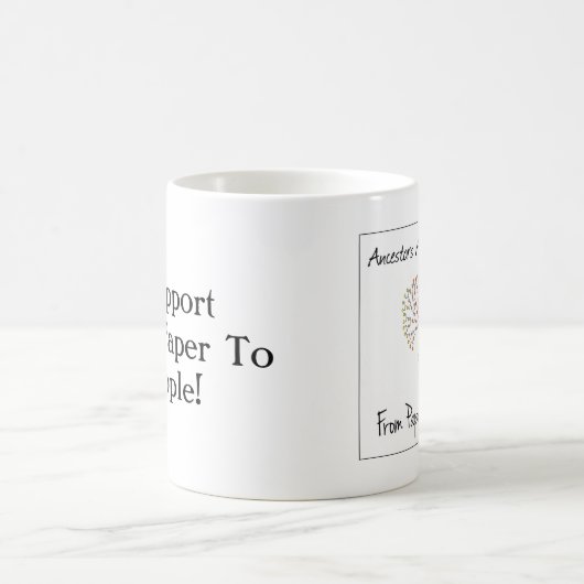 Ik ben een "Berries" Patron White Mok (Center)