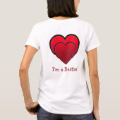 Ik ben een Bestie! Galentine T-shirt (Achterkant)