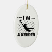 Ik ben een Bewaarder - het design van de Keeper Keramisch Ornament (Rechts)