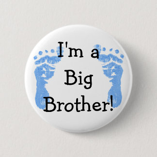 Ik ben een Big Brother! Ronde Button 5,7 Cm