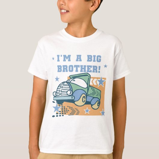 Ik ben een Big Brother - Truck Tshirts en geschenk (Voorkant)