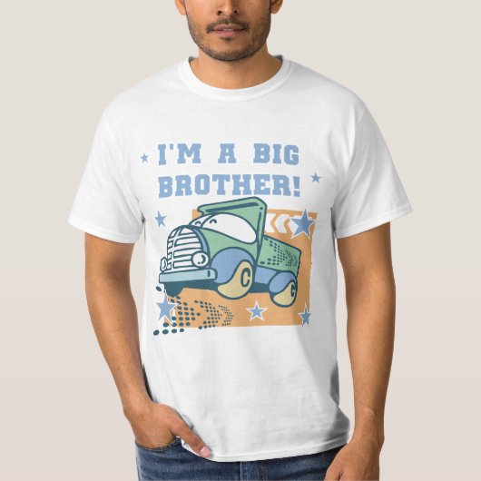 Ik ben een Big Brother - Truck Tshirts en geschenk (Voorkant)