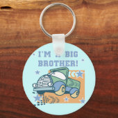 Ik ben een Big Brother - Truck Tshirts en geschenk Sleutelhanger (Voorkant)