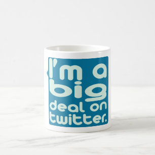 Ik ben een Big Deal op Twitter Koffiemok