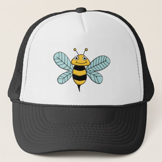 ik ben een bij trucker pet (Voorkant)