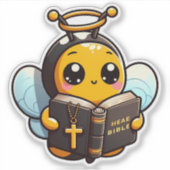 Ik ben een bijenliefhebber sticker (Voorkant)