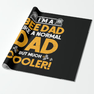 Ik ben een bijenvader cadeaupapier