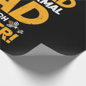 Ik ben een bijenvader cadeaupapier (Hoek)