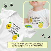 Ik Ben Een Bijter - Twee Citroenen Romper