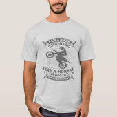 Ik ben een Biker Grandad T-Shirt (Voorkant)