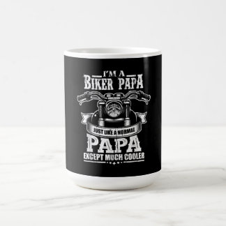 Ik ben een Biker Papa | Vader Gift | Papa-objecten Koffiemok