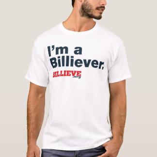 "Ik ben een Billiever" White Tee Shirt