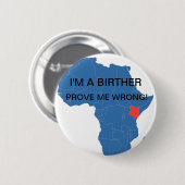 IK BEN EEN BIRDER, BEWIJS ME WRONG! RONDE BUTTON 5,7 CM (Voorkant /achterkant)