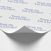 Ik ben een Birder Cadeaupapier (Hoek)