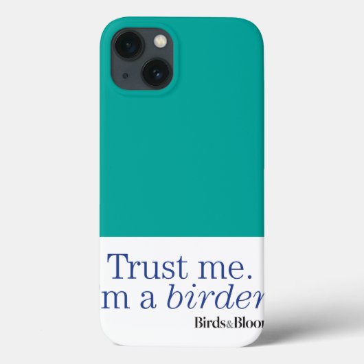 Ik ben een Birder Case-Mate iPhone Case (Achterkant)