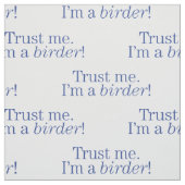 Ik ben een Birder Stof (Swatch)