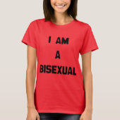 IK BEN EEN BISEXUAL T-SHIRT (Voorkant)