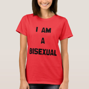 IK BEN EEN BISEXUAL T-SHIRT