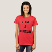 IK BEN EEN BISEXUAL T-SHIRT (Voorkant volledig)