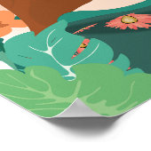 Ik ben een bloemenmeisje poster (Hoek)