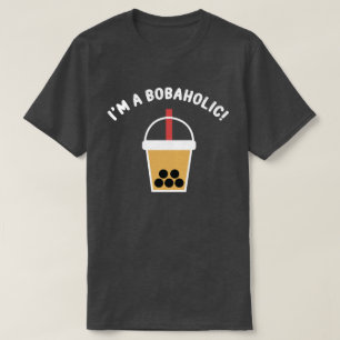 Ik ben een Bobaholic! Boba Thee Bubble Thee T-shirt