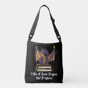 Ik ben een boekendraak, geen wereldspeler die Fant Crossbody Tas