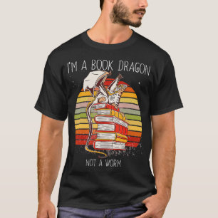 Ik ben een boekendraak t-shirt