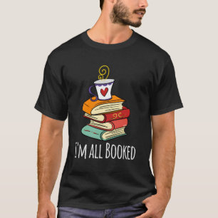 Ik ben een boekenliefhebber die boekenwurm-lezers t-shirt