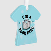 Ik ben een boekennerd ornament (voorkant)