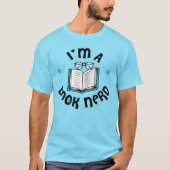 Ik ben een boekennerd t-shirt (Voorkant)