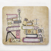 ik ben een boekenworm muismat (Voorkant)