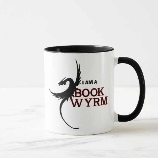 Ik ben een boekhouder Wyrm (één zijde bedrukt) Mok (Rechts)