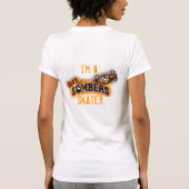 Ik ben een Bombers Skater T-shirt (Achterkant)